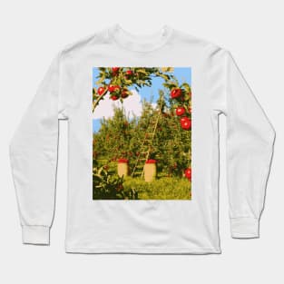 Red Orchard - Landscape Long Sleeve T-Shirt